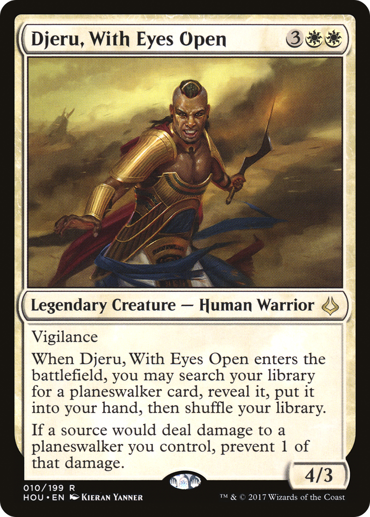 Djeru, With Eyes Open (HOU-010)  - Hour of Devastation