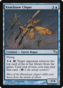 Knacksaw Clique (SHM-042)  Foil - Shadowmoor