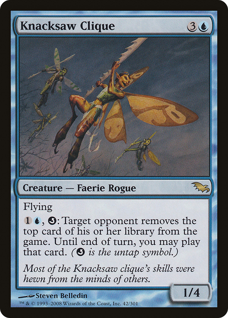 Knacksaw Clique (SHM-042)  Foil - Shadowmoor