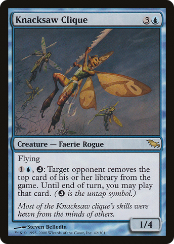 Knacksaw Clique (SHM-042)  Foil - Shadowmoor