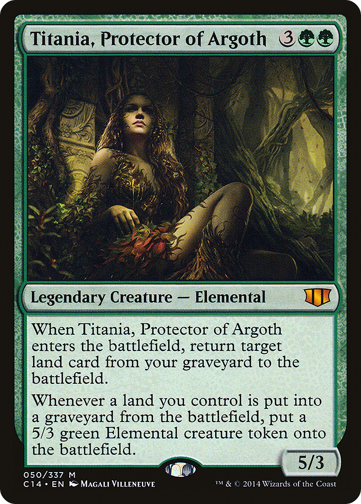 Titania, Protector of Argoth (C14-050)  - Commander 2014