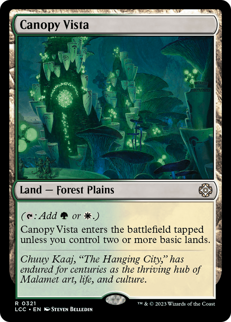 Canopy Vista (LCC-321)  - The Lost Caverns of Ixalan Commander