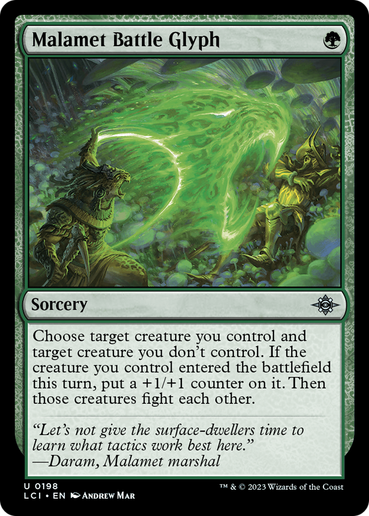 Malamet Battle Glyph (LCI-198)  - The Lost Caverns of Ixalan
