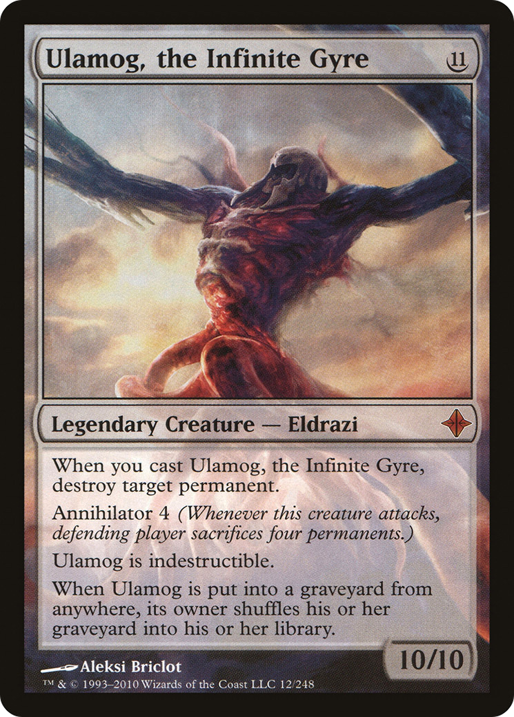 Ulamog, the Infinite Gyre (ROE-012)  - Rise of the Eldrazi