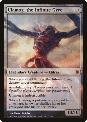 Ulamog, the Infinite Gyre (ROE-012)  - Rise of the Eldrazi