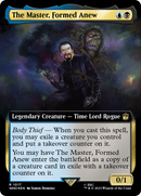 The Master, Formed Anew (Extended Art) (Surge Foil) (WHO-1017)  Foil - Doctor Who: (Extended Art)