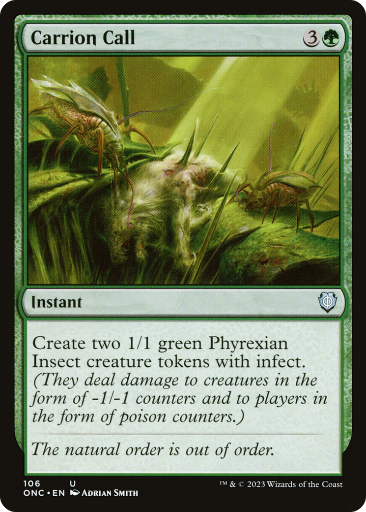Carrion Call (ONC-106)  - Phyrexia: All Will Be One Commander