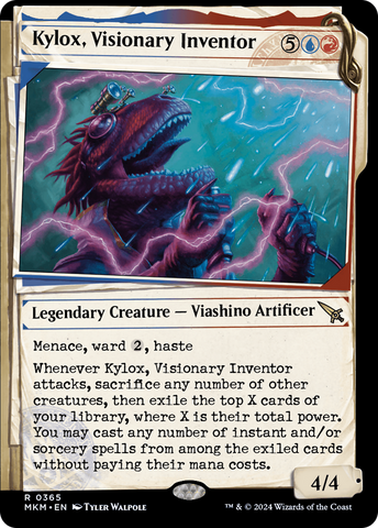 Kylox, Visionary Inventor (Showcase) (MKM-365)  - Murders at Karlov Manor: (Showcase)