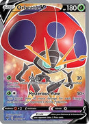 Orbeetle V (Full Art) 166/185  - Holofoil SWSH04 Vivid Voltage - Ultra Rare