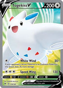 Togekiss V (Full Art) 178/185  - Holofoil SWSH04 Vivid Voltage - Ultra Rare