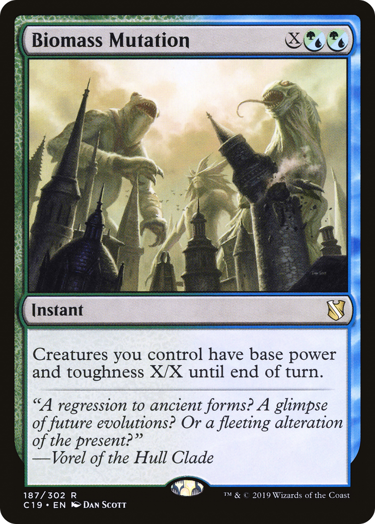 Biomass Mutation (C19-187)  - Commander 2019