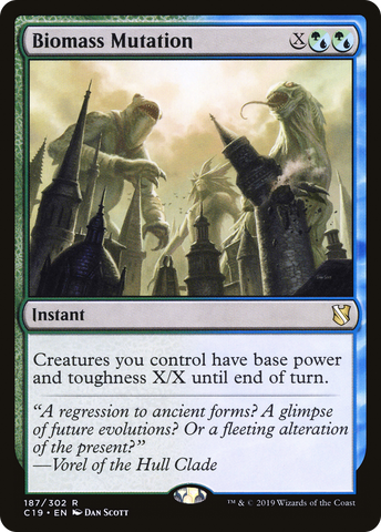 Biomass Mutation (C19-187)  - Commander 2019