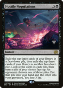 Hostile Negotiations (PPBRO-105)  Foil - The Brothers' War Promos