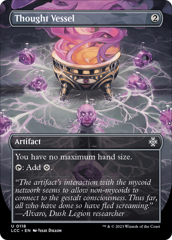 Thought Vessel (Borderless) (LCC-118)  Foil - The Lost Caverns of Ixalan Commander