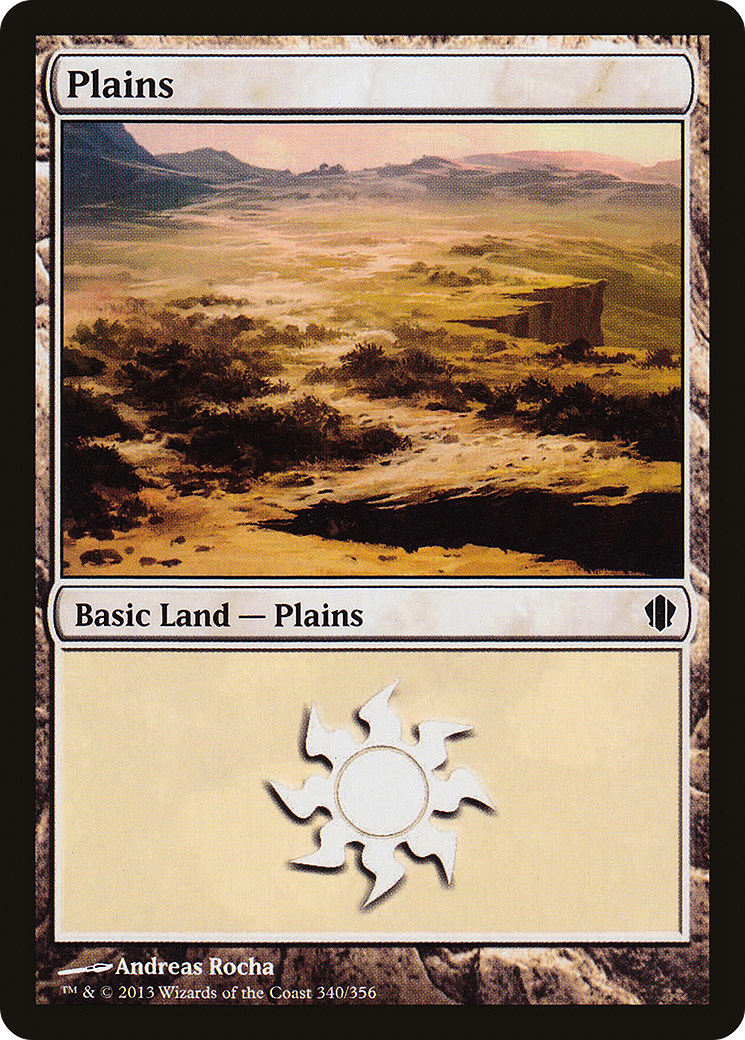 Plains (340) (C13-340)  - Commander 2013