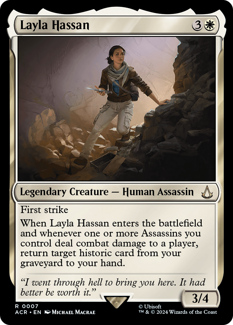 Layla Hassan (ACR-007)  - Assassin's Creed