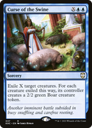 Curse of the Swine (KHC-037)  - Kaldheim Commander