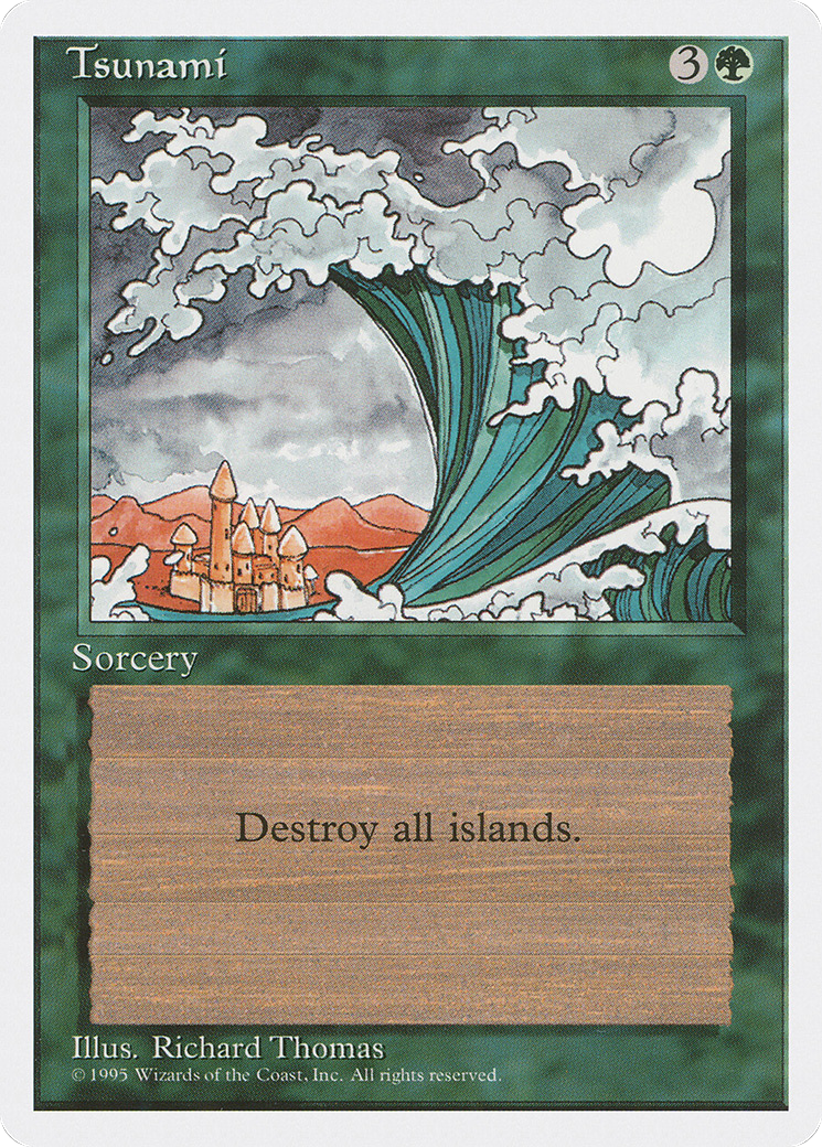 Tsunami (4ED-162)  - Fourth Edition