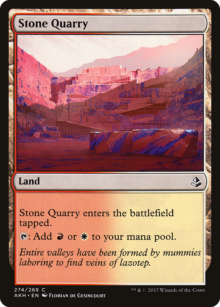Stone Quarry (AKH-274)  - Amonkhet