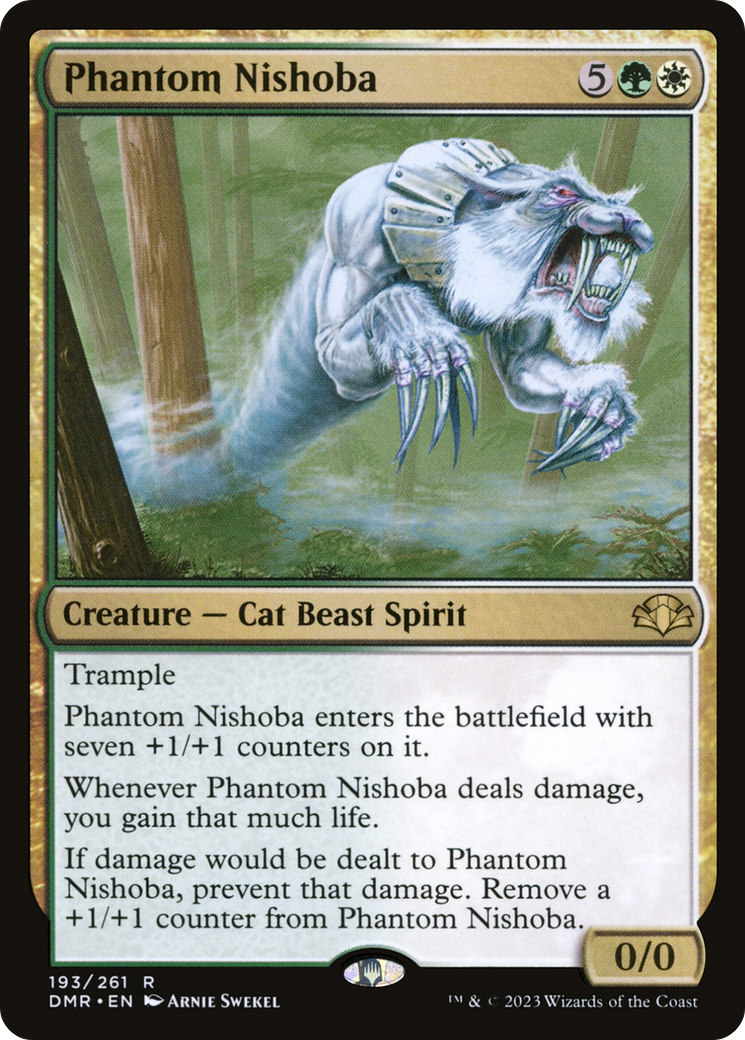 Phantom Nishoba (DMR-193)  Foil - Dominaria Remastered
