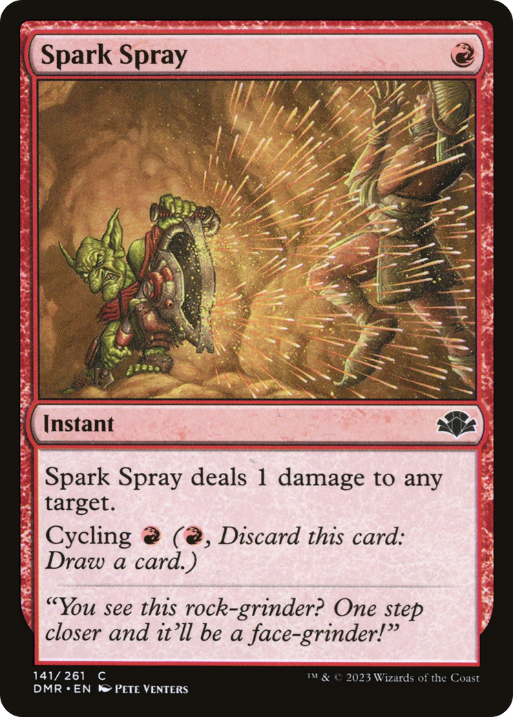Spark Spray (DMR-141)  - Dominaria Remastered