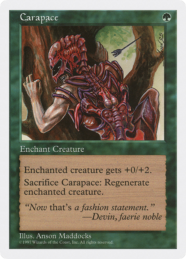 Carapace (5ED-)  - Fifth Edition