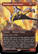 Bonehoard Dracosaur (Borderless) (LCI-321)  Foil - The Lost Caverns of Ixalan