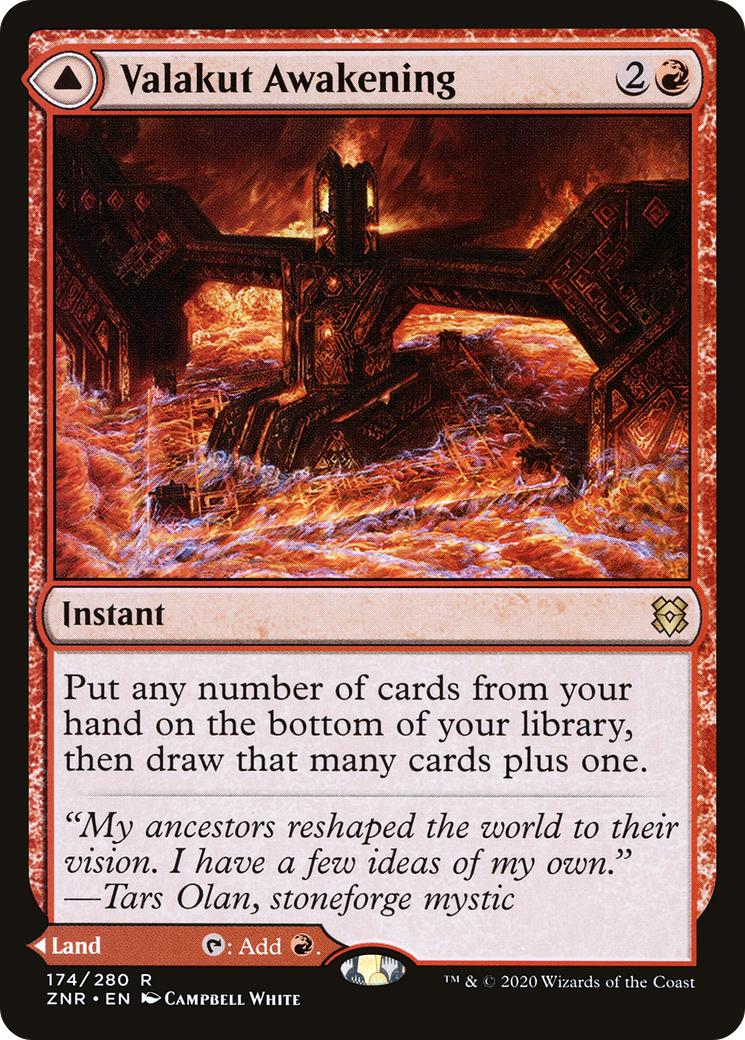 Valakut Awakening (ZNR-174)  - Zendikar Rising