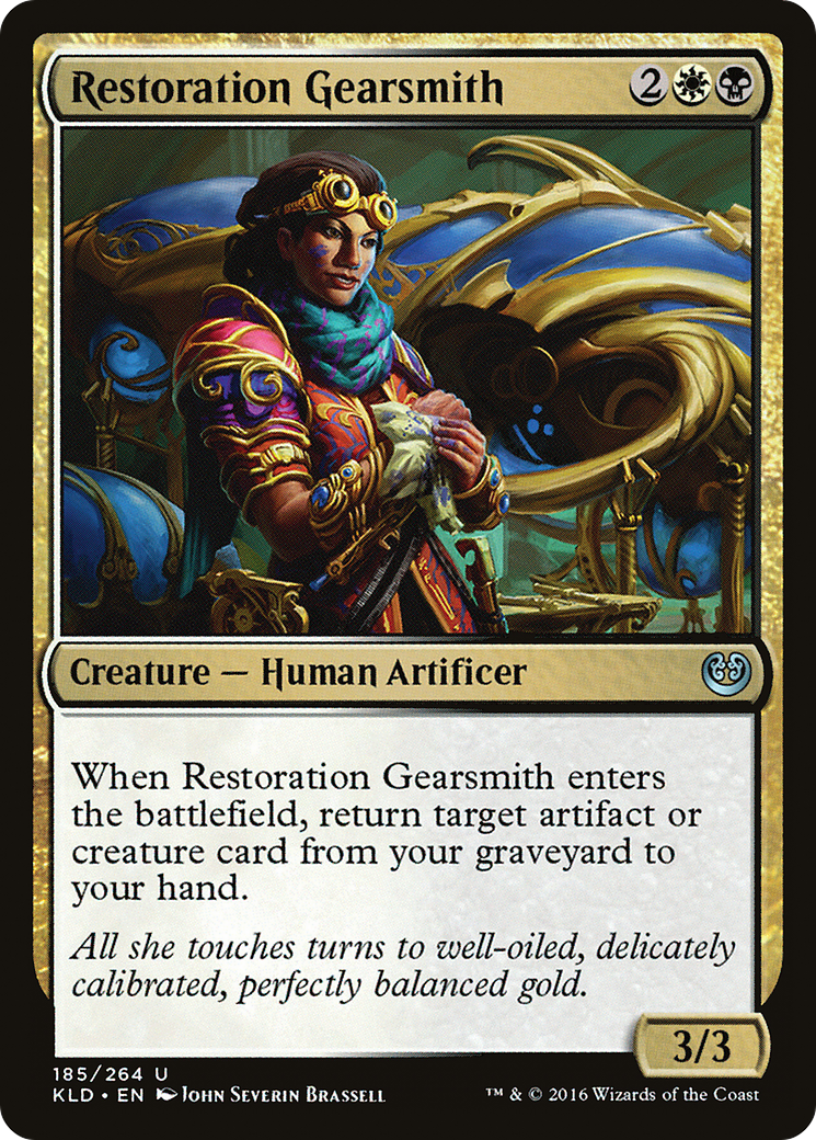 Restoration Gearsmith (KLD-185)  - Kaladesh
