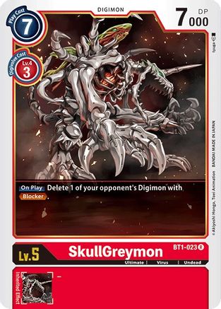 SkullGreymon [BT1-023] [Release Special Booster Ver.1.0]