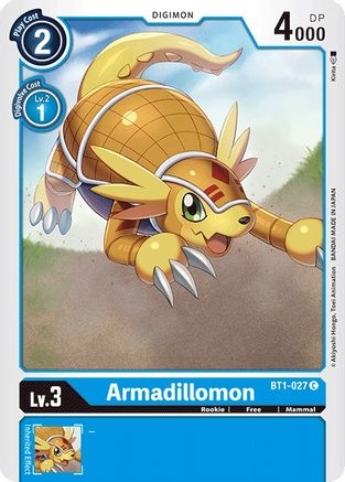 Armadillomon [BT1-027] [Release Special Booster Ver.1.0]