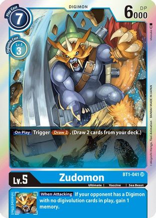 Zudomon [BT1-041] [Release Special Booster Ver.1.0]