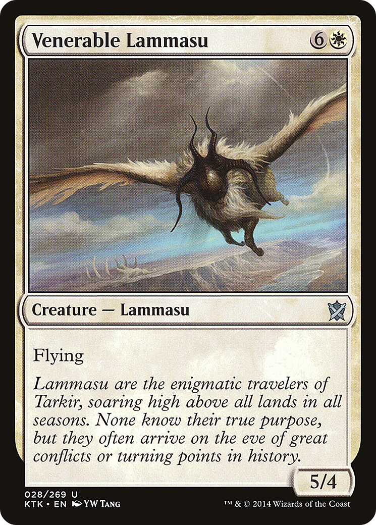 Venerable Lammasu (KTK-028)  - Khans of Tarkir