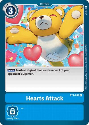 Hearts Attack [BT1-099] [Release Special Booster Ver.1.0]
