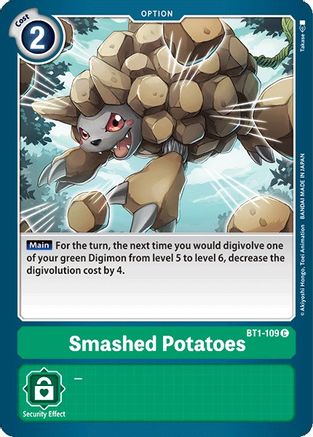 Smashed Potatoes [BT1-109] [Release Special Booster Ver.1.0]
