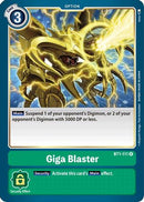 Giga Blaster [BT1-111] [Release Special Booster Ver.1.0]