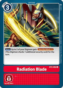 Radiation Blade (BT2-092) - Release Special Booster 1.0