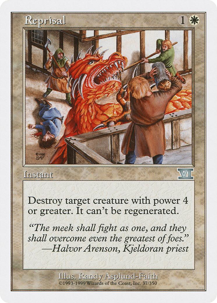 Reprisal (6ED-037)  - Classic Sixth Edition