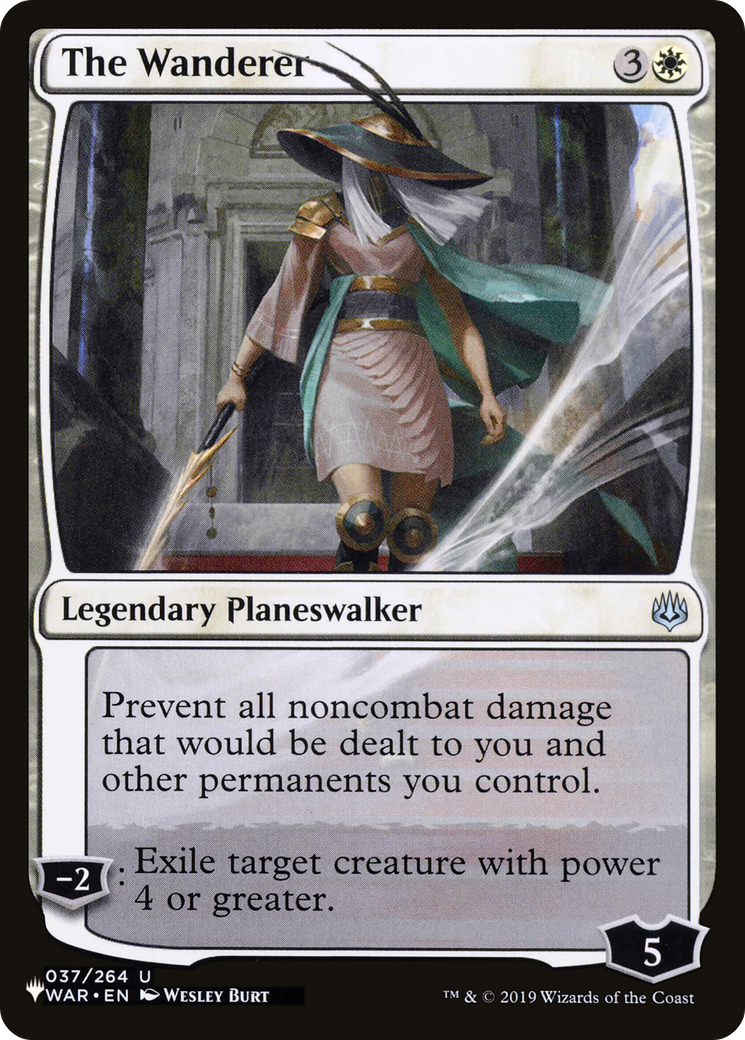 The Wanderer (LIST-WAR-37)  - The List