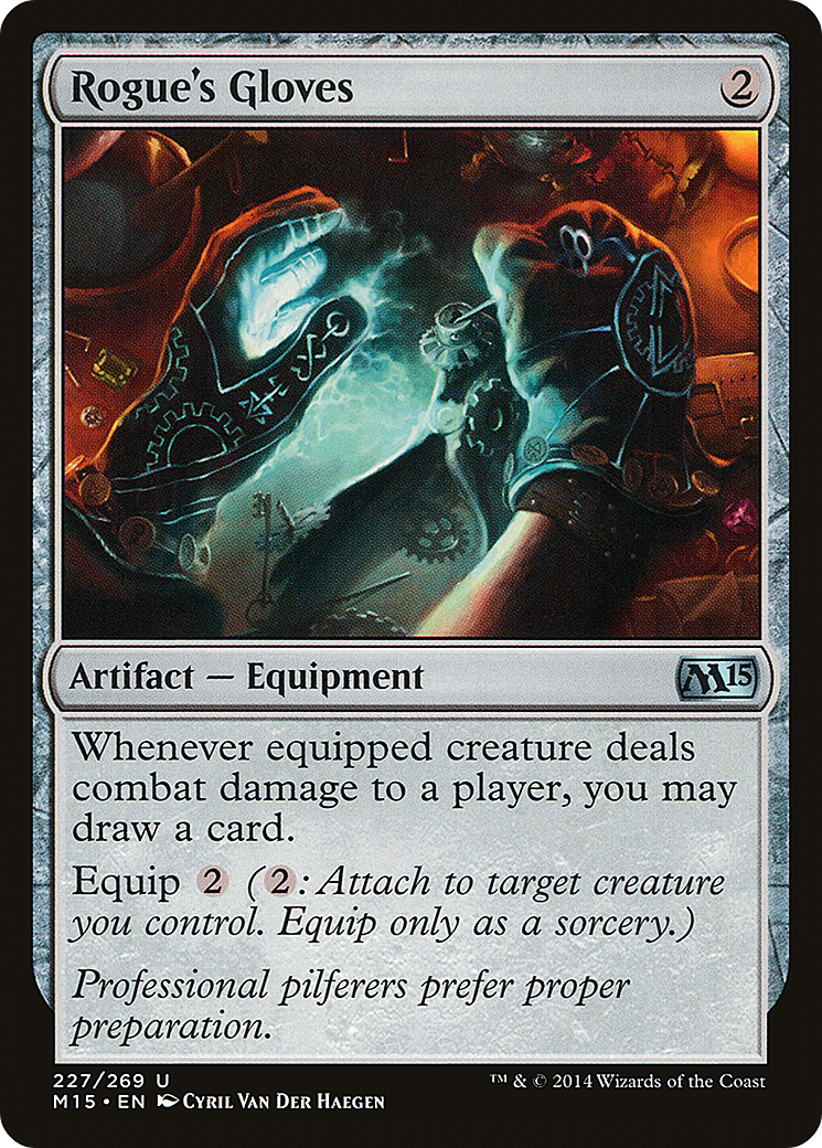 Rogue's Gloves (M15-227)  Foil - Magic 2015
