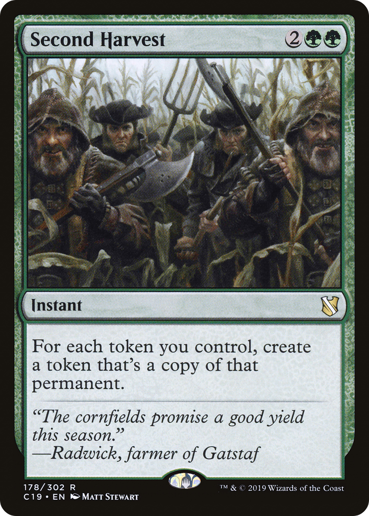 Second Harvest (C19-178)  - Commander 2019