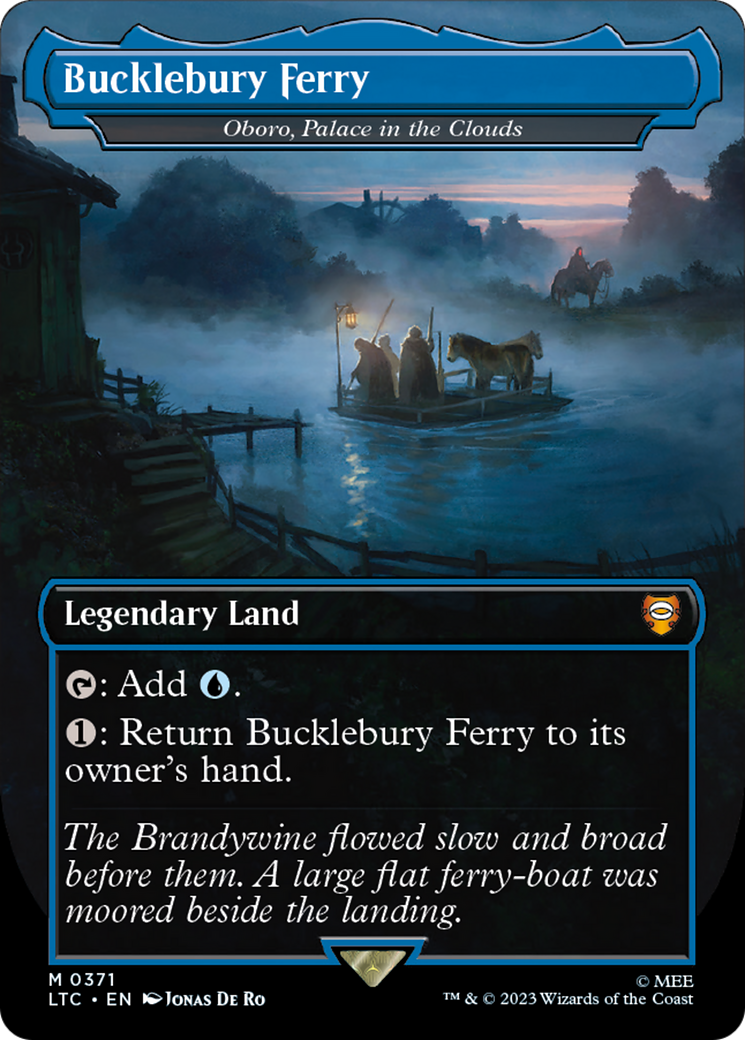 Bucklebury Ferry - Oboro, Palace in the Clouds (LTC-371)  - Tales of Middle-earth Commander / Bucklebury Ferry (Borderless)