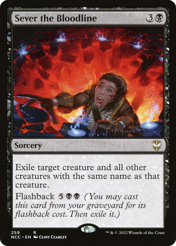 Sever the Bloodline (NCC-259)  - New Capenna Commander