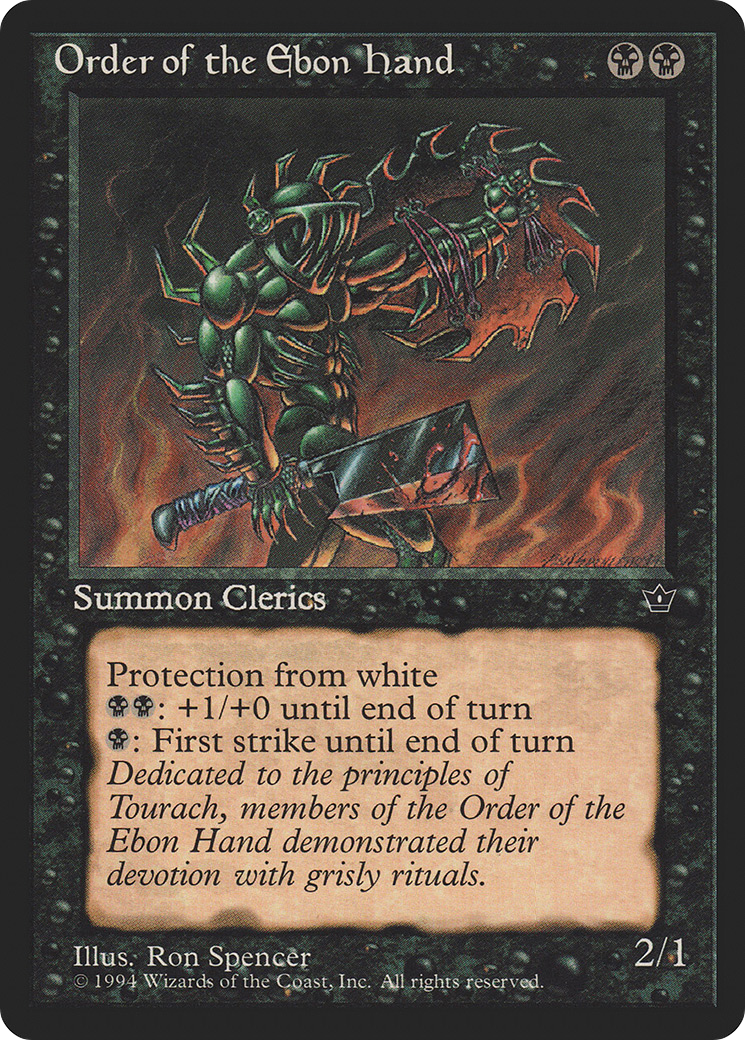 Order of the Ebon Hand (Spencer) (FEM-)  - Fallen Empires