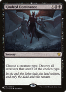 Kindred Dominance (LIST-018/309)  - The List