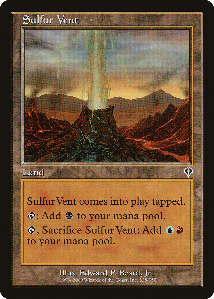 Sulfur Vent (INV-328)  Foil - Invasion