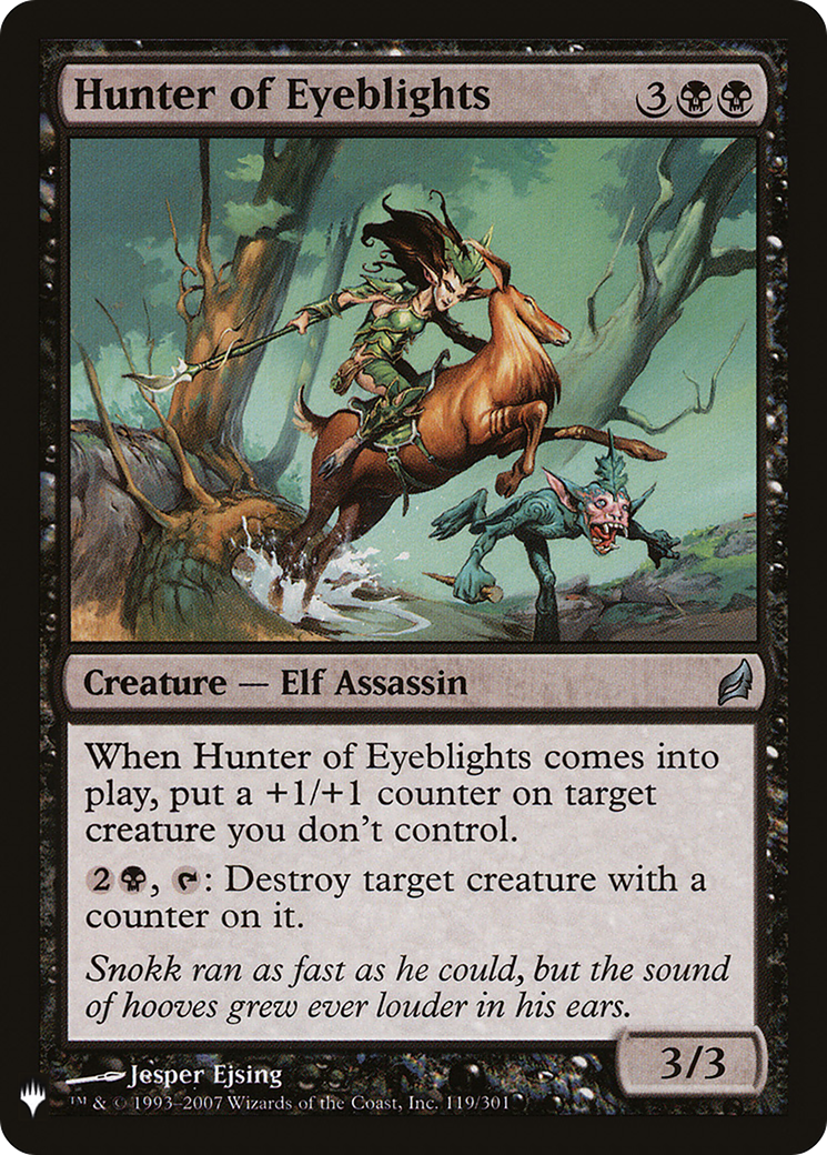 Hunter of Eyeblights (LIST-119)  - The List