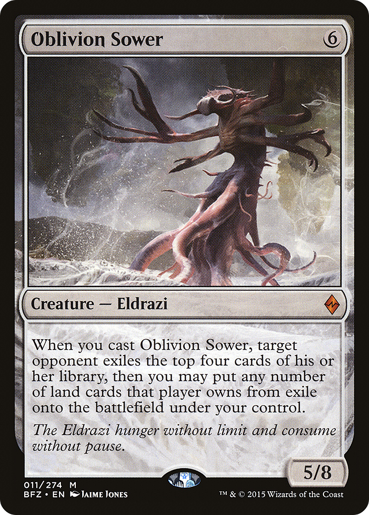 Oblivion Sower (BFZ-011) - Battle for Zendikar Foil