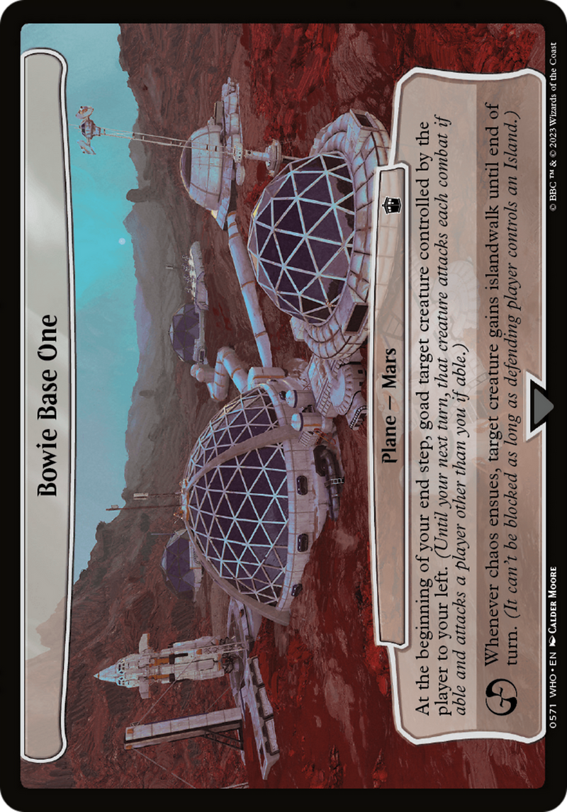 Bowie Base One (WHO-571)  - Doctor Who