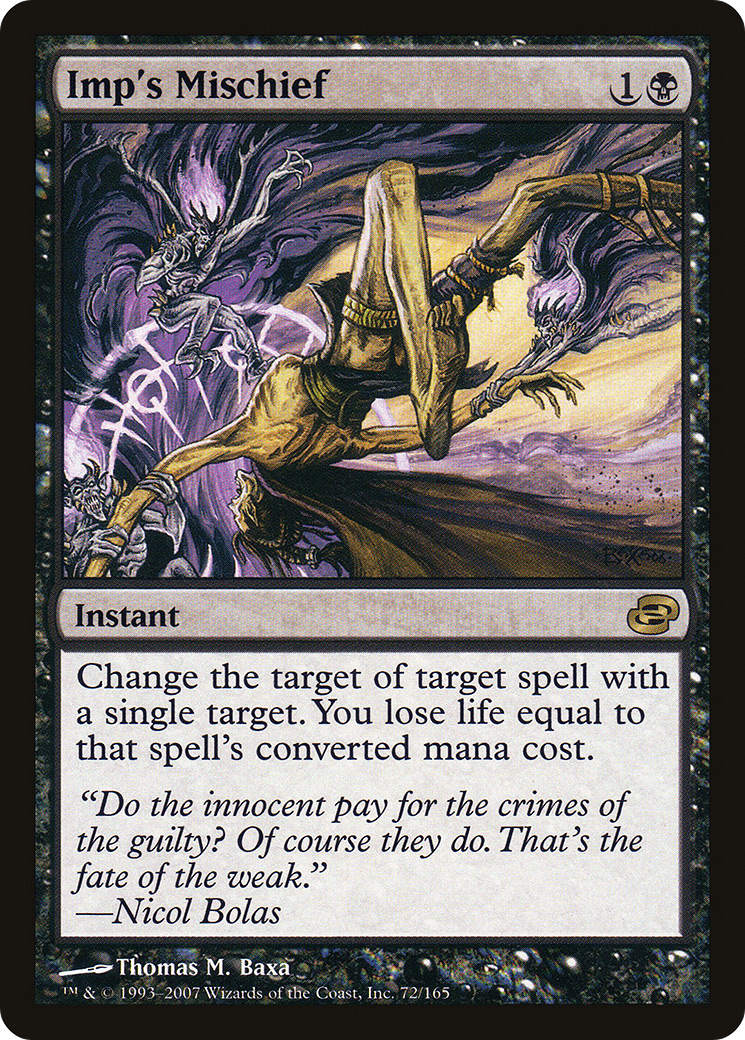 Imp's Mischief (PLC-072)  Foil - Planar Chaos